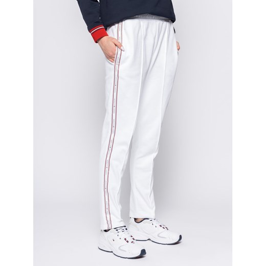 TOMMY HILFIGER Spodnie dresowe Raven WW0WW26679 Biały Relaxed Fit Tommy Hilfiger L wyprzedaż MODIVO