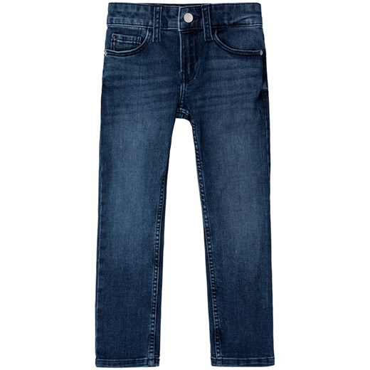 Calvin Klein Jeans Jeansy IB0IB00229 Granatowy Slim Fit 12 wyprzedaż MODIVO