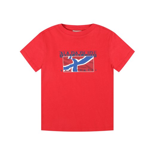 Napapijri T-Shirt K Sallyn NP0A4E52R S Czerwony Regular Fit Napapijri 14 okazja MODIVO