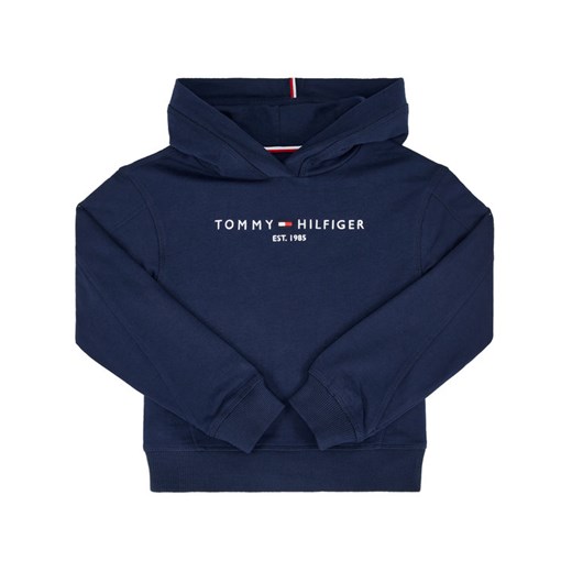 TOMMY HILFIGER Bluza Essential KG0KG05042 D Granatowy Regular Fit Tommy Hilfiger 10 wyprzedaż MODIVO