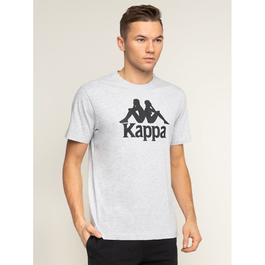 Kappa T-Shirt Caspar 303910 Szary Regular Fit Kappa M MODIVO
