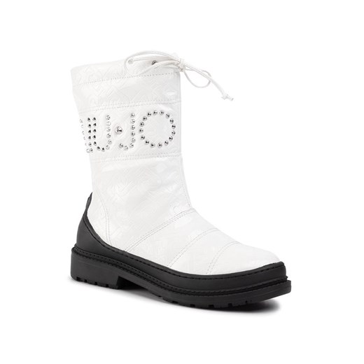 Buty zimowe dziecięce Liu Jo kozaki białe na zimę 
