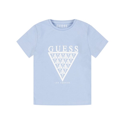 Guess T-Shirt K01I14 K82K0 Niebieski Regular Fit Guess 5 okazyjna cena MODIVO