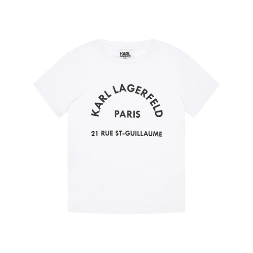 Bluzka dziewczęca Karl Lagerfeld z krótkimi rękawami 