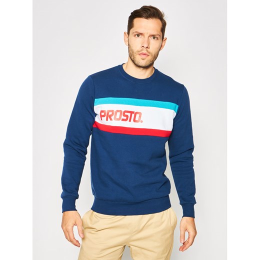 PROSTO. Bluza KLASYK R.Side 8723 Granatowy Regular Fit Prosto. M okazyjna cena MODIVO