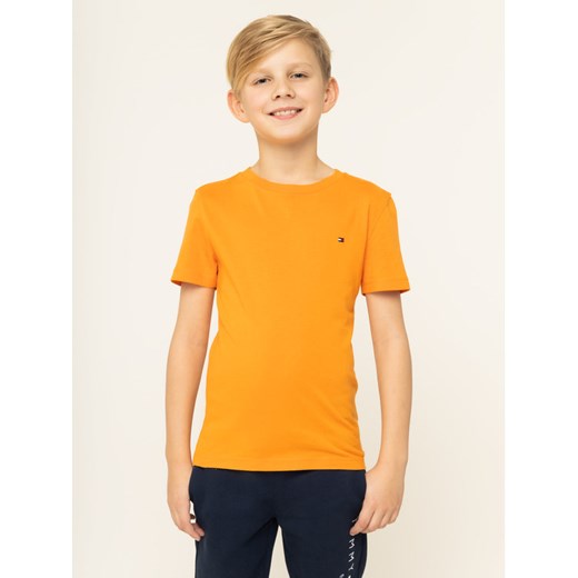 TOMMY HILFIGER T-Shirt KB0KB05013 D Pomarańczowy Regular Fit Tommy Hilfiger 14 okazyjna cena MODIVO