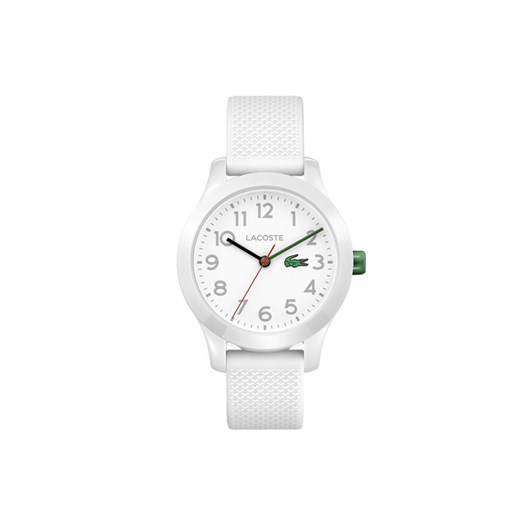 Biały zegarek Lacoste 