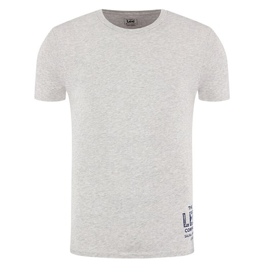 Lee T-Shirt Branded Tee L63KFQ03 Szary Regular Fit Lee XL wyprzedaż MODIVO
