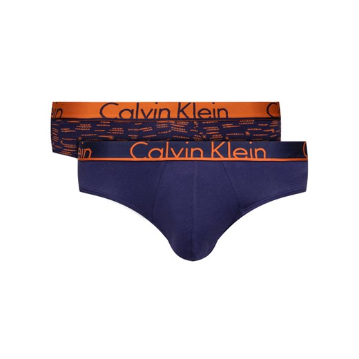 Calvin Klein Underwear Komplet 2 par slipów 000NU8642A Granatowy Calvin Klein Underwear S okazyjna cena MODIVO