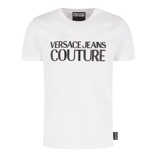 Versace Jeans Couture T-Shirt B3GVA7X1 Biały Slim Fit XL okazja MODIVO