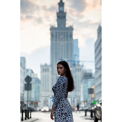 Sukienka Risk Made In Warsaw niebieska 
