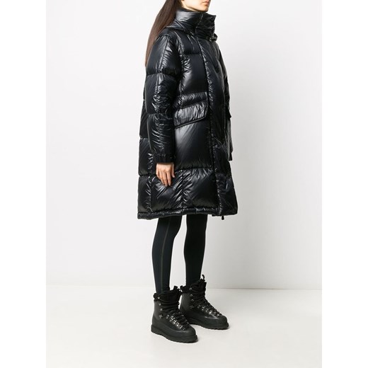 Kurtka damska Moncler casual bez wzorów długa