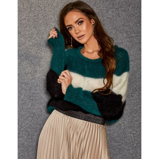 Sweter moherowy Carla Bad Icon ONESIZE showroom.pl