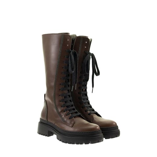 lace-up boots with Precious contour Brunello Cucinelli 37 promocja showroom.pl