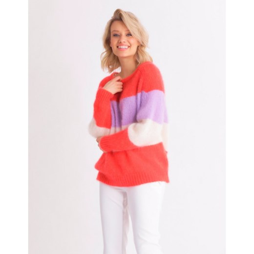 Sweter damski Bad Icon z moheru casual