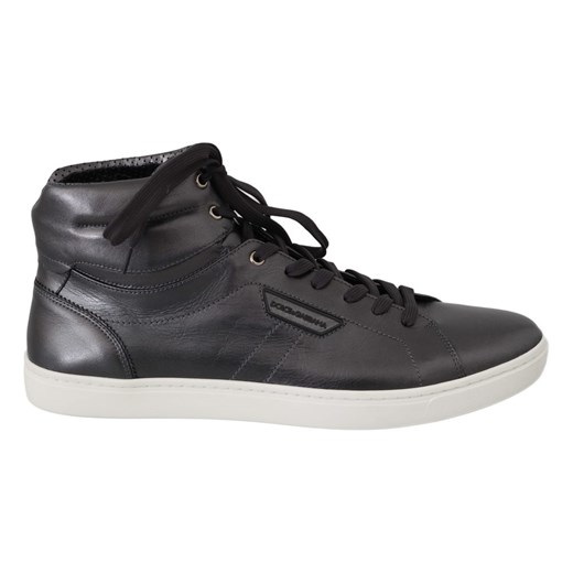 Leather High Top Sneakers Dolce & Gabbana 39 wyprzedaż showroom.pl