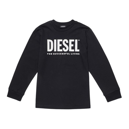Czarny t-shirt chłopięce Diesel 