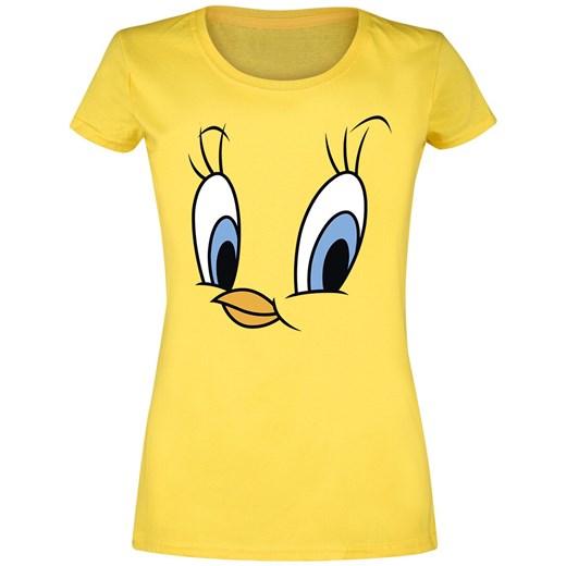 Looney Tunes - Tweety Pie Face - T-Shirt - żółty XL EMP