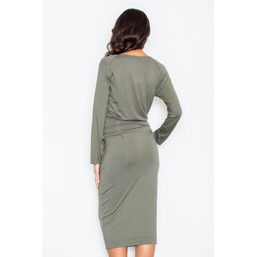 Figl Woman's Dress M246 Olive Figl XL Factcool
