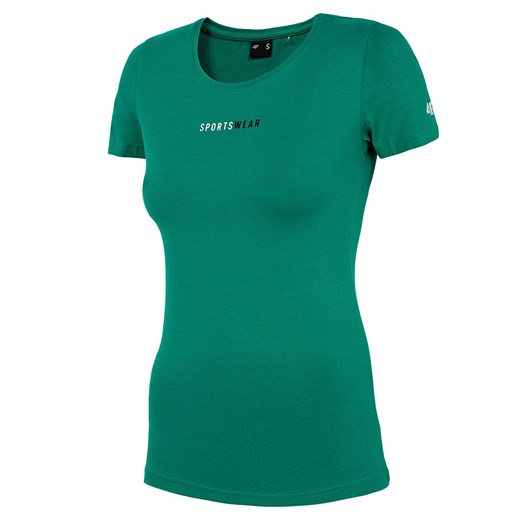 Koszulka T-shirt damska 4F TSD010 - zielona (H4L20-TSD010-41S) L Military.pl