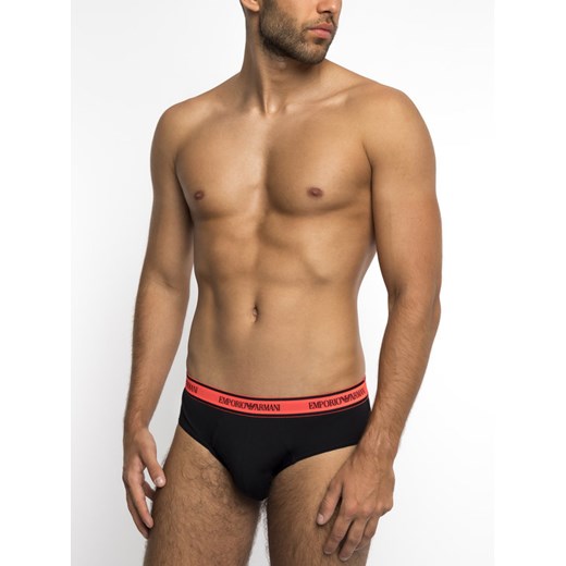 Emporio Armani Underwear Komplet 2 par slipów 111733 9P717 23820 Czarny M okazja MODIVO