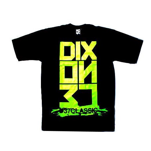 Dixon37 | Koszulka Dixon37 Classic Czarno/Zielona
