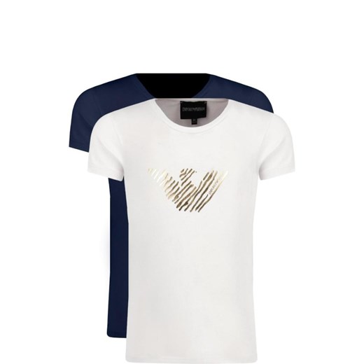Emporio Armani T-shirt 2-pack | Regular Fit Emporio Armani 142 Gomez Fashion Store wyprzedaż