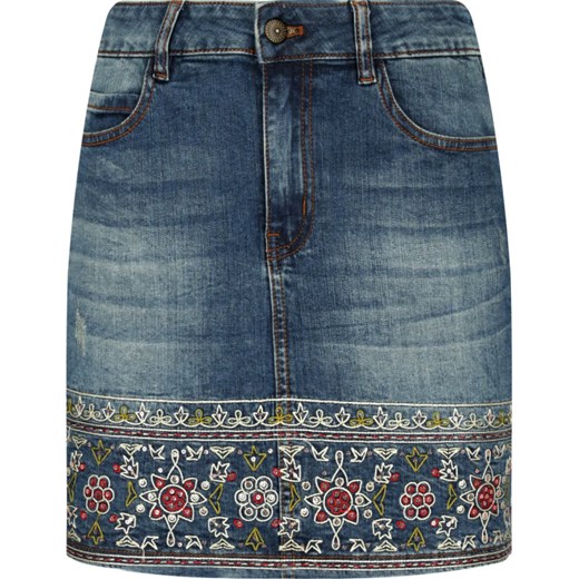 Desigual Spódnica FAL DENVER | denim Desigual 30 Gomez Fashion Store wyprzedaż