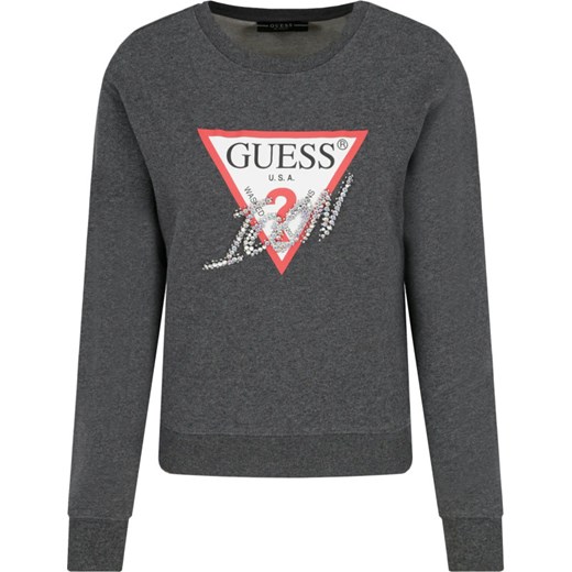 GUESS JEANS Bluza BASIC TRIANGLE | Loose fit XS wyprzedaż Gomez Fashion Store