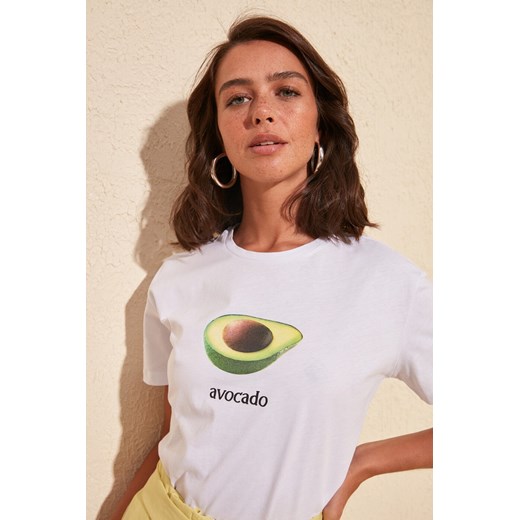 Women's T-shirt Trendyol Printed Trendyol L Factcool