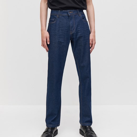 Reserved - Spodnie jeansowe regular - Niebieski Reserved 38/34 Reserved