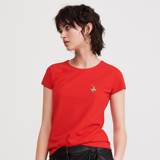 Reserved - T-shirt Atomówki - Czerwony Reserved M Reserved