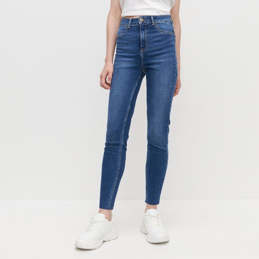 Reserved - Jeansy skinny - Granatowy Reserved 34 Reserved