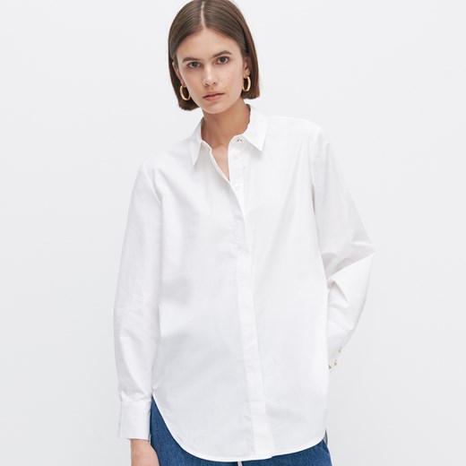 Reserved - Elegancka koszula oversize - Biały Reserved 38 Reserved