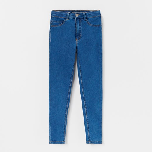 Reserved - Spodnie jeansowe skinny fit - Granatowy Reserved 110 Reserved