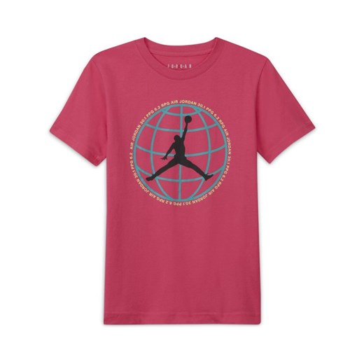 T-shirt chłopięce różowy Nike 