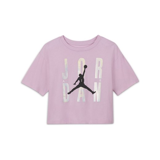 T-shirt dla dużych dzieci (dziewcząt) Jordan - Różowy Nike M Nike poland