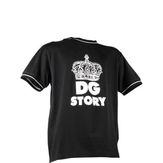 T-shirt chłopięce Dolce & Gabbana czarny 