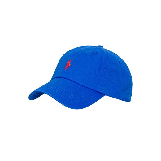 Niebieska czapka z daszkiem męska Polo Ralph Lauren z haftem 