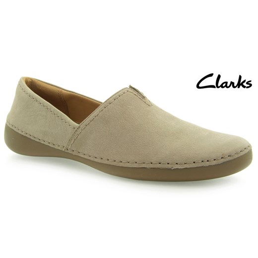 CLARKS Fashion Lady Mushroom Nubuck riccardo szary cholewki