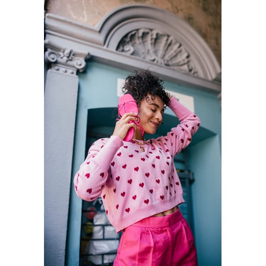 Sweter Roma Pink Laurella S LAURELLA