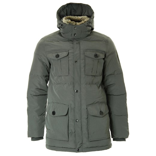 KURTKA TOMMY HILFIGER DOUG PARKA DARK riccardo szary ciepłe