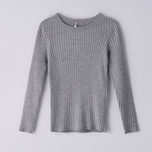 Cropp - Sweter z prążkowanej dzianiny - Cropp XL Cropp