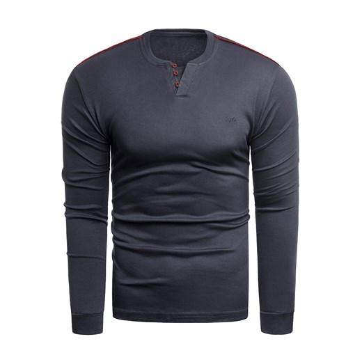 Bluza 5358 - stalowa ze sklepu Risardi w kategorii Bluzy męskie - zdjęcie 98238766
