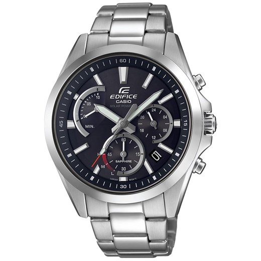 Zegarek CASIO Edifice EFS-S530D-1AVUEF Retrograde Chrono Sapphire Solar Casio okazyjna cena TimeandMore