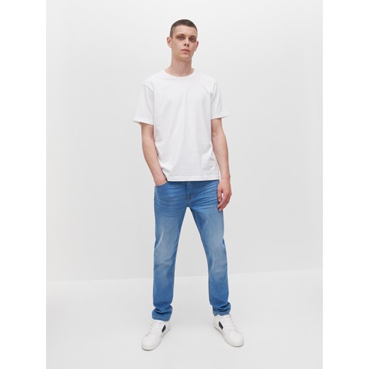 Reserved - Spodnie jeansowe slim - Niebieski Reserved 31/32 Reserved
