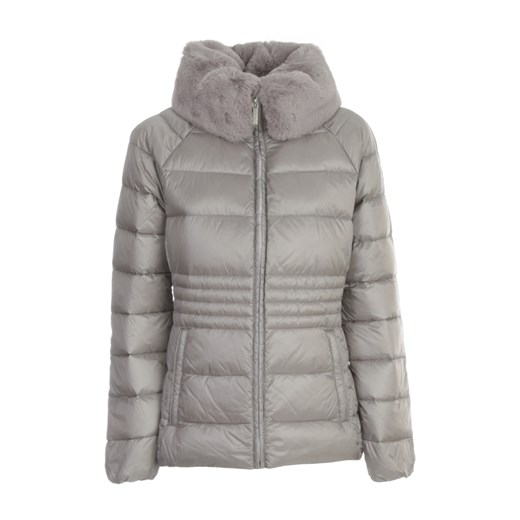 SHORT FLARED PADDED JACKET W/FAUX FUR NECK Michael Kors M showroom.pl
