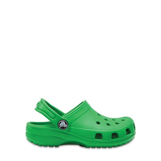 Crocs buciki niemowlęce zielone z gumy bez zapięcia 