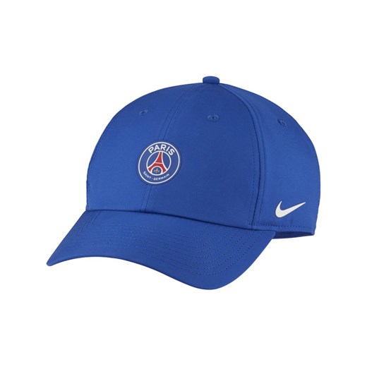 Regulowana czapka Nike Dri-FIT Paris Saint-Germain Heritage86 - Niebieski Nike one size Nike poland