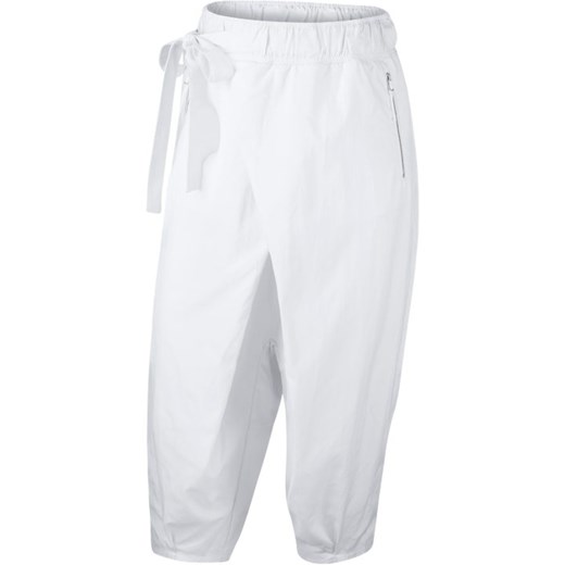 Damskie spodnie typu rybaczki Nike ESC - Biel Nike L Nike poland
